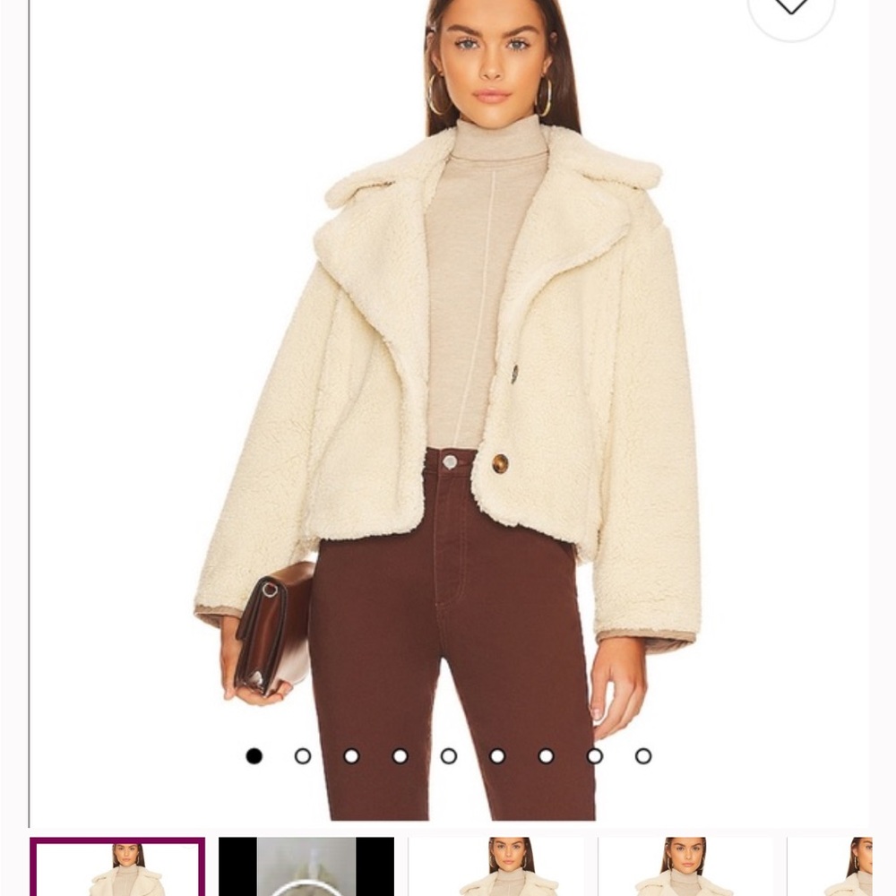 Free people Women’s Joplin Cozy Jacket teddy coat